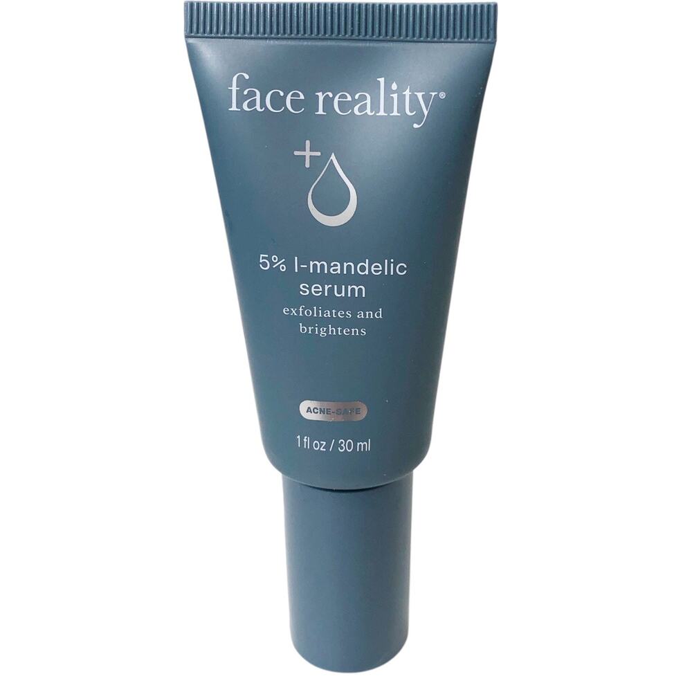 Face Reality New 5% L-Mandelic Serum Exfoliates and Brightens 1fl oz/30 mls
